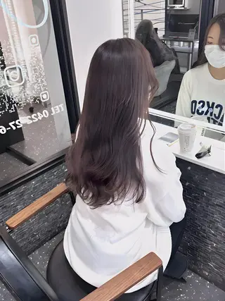 ロング カラー 新宿/髪質改善支持率 Ｎｏ．1💍yasuのヘアスタイル