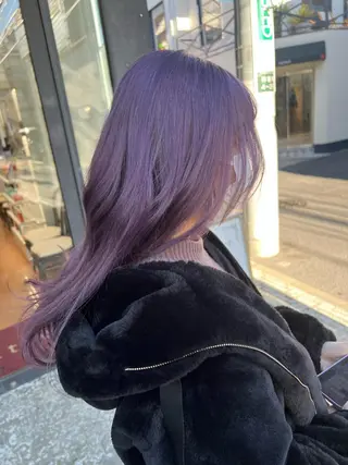 ロング カラー ヘアアレンジ 🌈インナーカラー ‘ショウマ’🌈のヘアスタイル