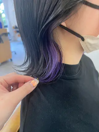 ミディアム カラー メンズカットモデル /金川なづなのヘアスタイル