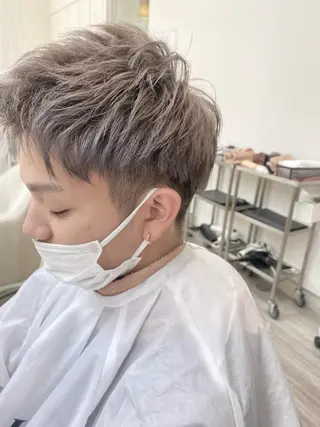 カラー メンズ 駅チカ【ali'i】 アリイ花崎友美☘のヘアスタイル