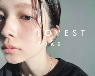 ロング カラー LOVESTOIKE 堂本のヘアスタイル