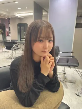 ロング カラー 福岡美髪矯正/ KAEDEのヘアスタイル