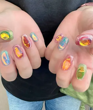 ネイル 新山 聖のネイルデザイン