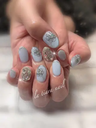 ネイル Blue bird  nailのネイルデザイン