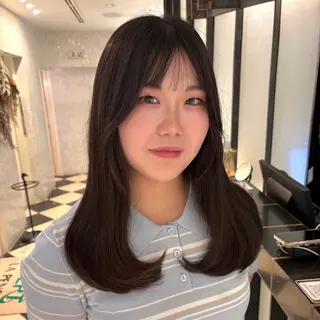 ロング レイヤーカット /ボブ/azusaのヘアスタイル