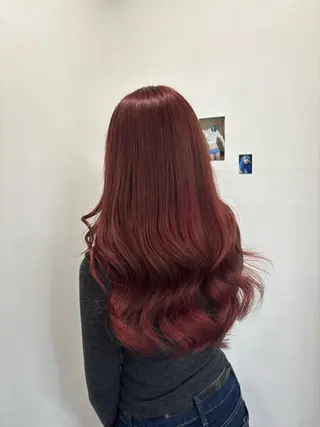 ロング カラー MAAAAAC LEONのヘアスタイル