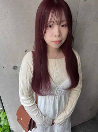 ロング 【美ボブ.艶カラー. 梅田茶屋町】midoのヘアスタイル