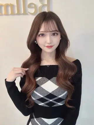 ロング Bellmée Akemiのヘアスタイル