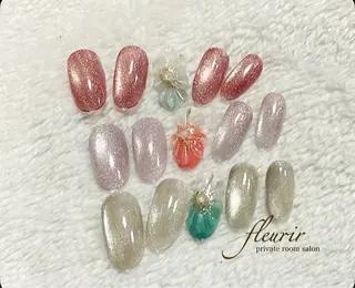 ネイル フルリール 【プライベートサロンのネイルデザイン