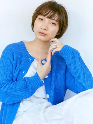 ショート カラー ショート・ボブ 徳竹淳一のヘアスタイル