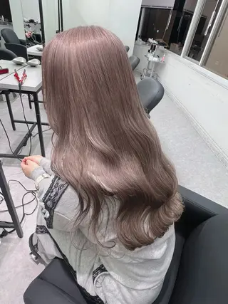 ロング カラー 💍モテる艶髪 透明感カラー💖のヘアスタイル