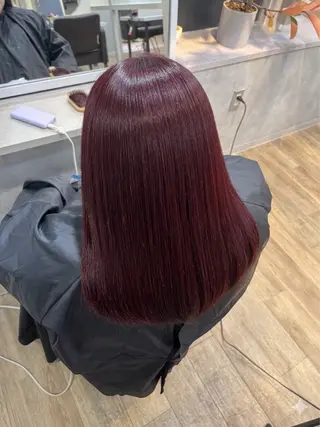 ロング カラー 心斎橋難波/カラー ココロのヘアスタイル