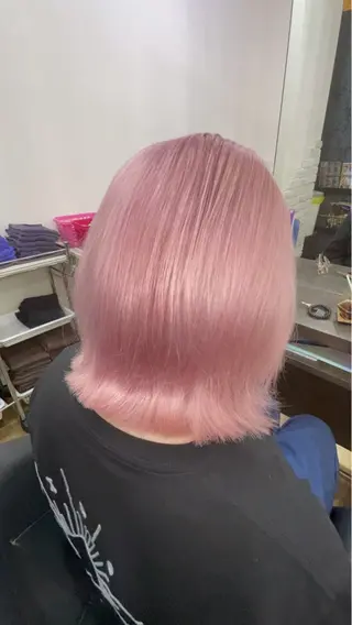 ショート カラー 栄/レイヤーカット /ケアブリーチ🍁楓のヘアスタイル