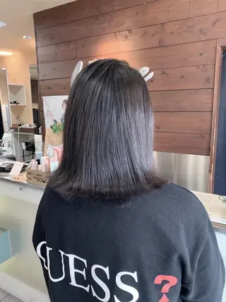 ミディアム 🫧艶髪カラー🫧 森本くるみのヘアスタイル