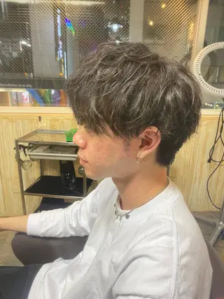 ショート 🌞メンズパーマ ONOE💈のヘアスタイル