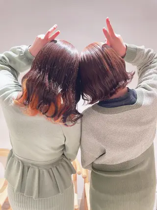 カラー 渋谷:インナーカラー ／🍒エリカ🍒のヘアスタイル