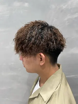 ショート パーマ PANOL 秀島のヘアスタイル
