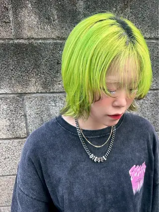 ショート カラー 🟦西荻窪メンズ特化 美容師🟦Yu-Jiのヘアスタイル
