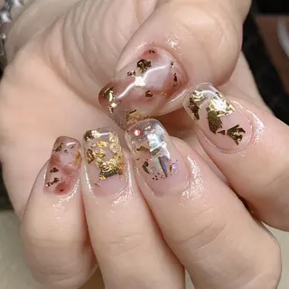 セミロング .. momoko🕊のネイルデザイン