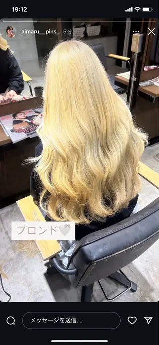 ロング カラー 🫟Blanco🫟 Color&Careのヘアスタイル