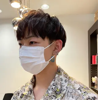 パーマ メンズ メンズ指名no'1 佐藤　亘のヘアスタイル