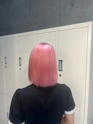 カラー pink hair 🩷mayu🩷のヘアスタイル