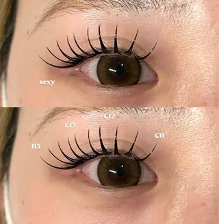 マツエク・マツパ 西林 伶架のヘアスタイル