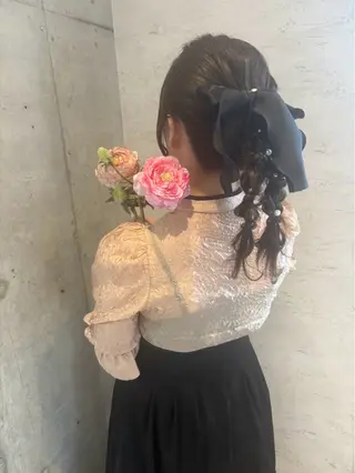 ロング ヘアアレンジ 美髪× ヘアセット✨Araiのヘアスタイル