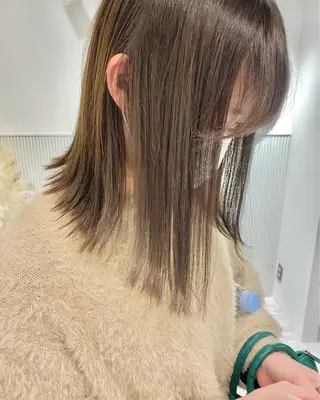 ミディアム LOVESTOIKE 堂本のヘアスタイル