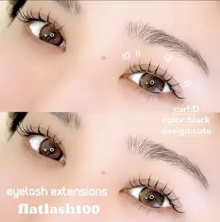 マツエク・マツパ cocon shioneのマツエク・マツパデザイン