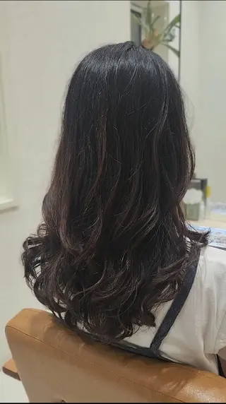 ロング パーマ 垢抜けパーマヘア🍯 ジルのヘアスタイル