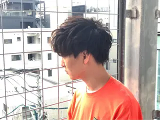 ショート カラー パーマ ヘアアレンジ メンズ キッズ ネイル マツエク・マツパ 🫧umu.🫧韓国 /レイヤー/ハッシュのヘアスタイル