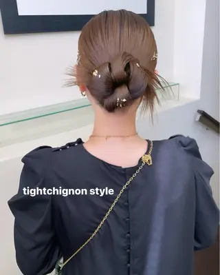 ミディアム ヘアアレンジ ヘアメイク new meのヘアスタイル
