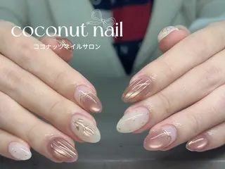 ネイル 神田 ココナッツのネイルデザイン