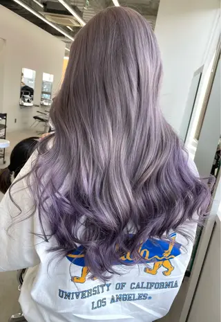 ロング カラー 服部 しおんのヘアスタイル