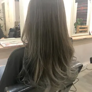 ロング カラー メンズ限定クーポン シェアサロン博多のヘアスタイル
