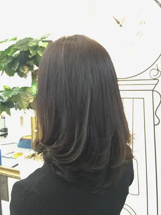 ミディアム hama yukiのヘアスタイル
