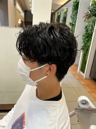 パーマ メンズ メンズパーマ/カット /森本翔大のヘアスタイル