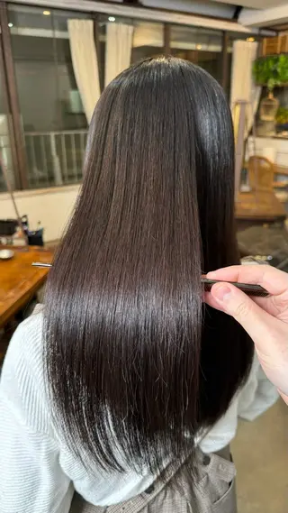 ロング 🔆髪質改善 透明感 カラー🔆佐々木貴仁のヘアスタイル