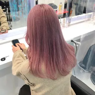 カラー 透明感映えカラー🐬 BABY上野のヘアスタイル
