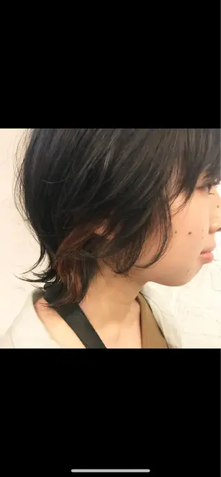 ショート カラー 骨格診断🍃ショート /ショートボブ✨岡元のヘアスタイル
