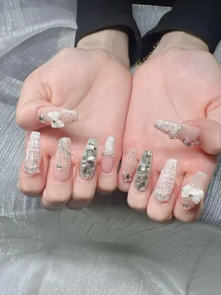 ネイル Lee Nails チップ長さだし専門店のネイルデザイン