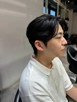 ミディアム パーマ メンズ 似合う髪型が 分からない方へのヘアスタイル