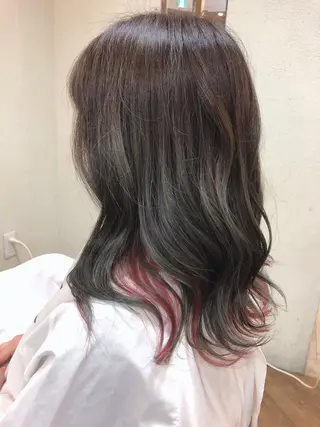 カラー 長岡 俊樹のヘアスタイル