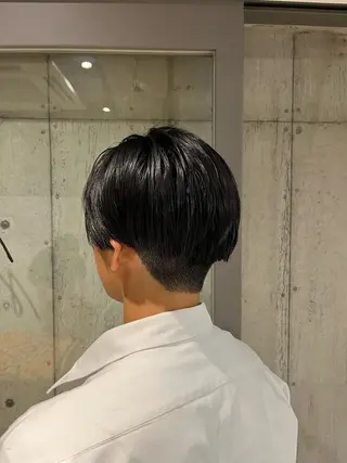 メンズ ボブ×艶カラー 特化・リクト💥のヘアスタイル