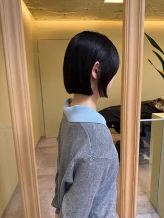 ショート カラー 伶風/ボブ/ ハッシュカットのヘアスタイル