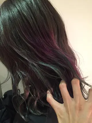 ミディアム カラー 原宿サロン代表 デザインカラー伊藤卓のヘアスタイル