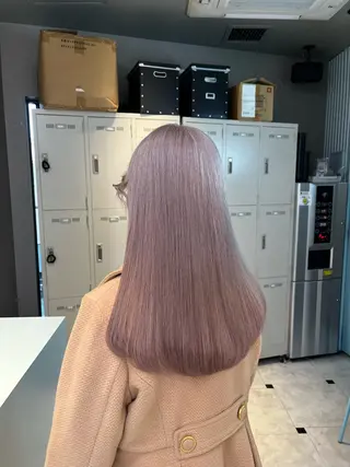 ロング カラー ブリーチカラー 🩵MIZUKIのヘアスタイル