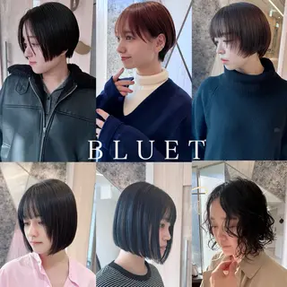 ミディアム カット特化 /BLUET/新宿のヘアスタイル