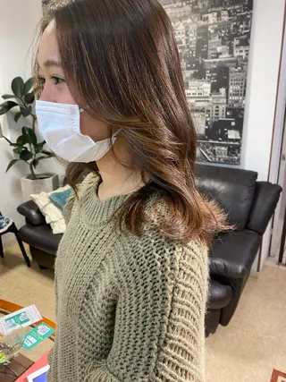 ミディアム カラー jiem5 naruseのマツエク・マツパデザイン